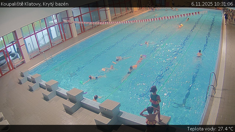 Koupaliště Klatovy - Krytý bazén - 6.11.2025 v 10:31