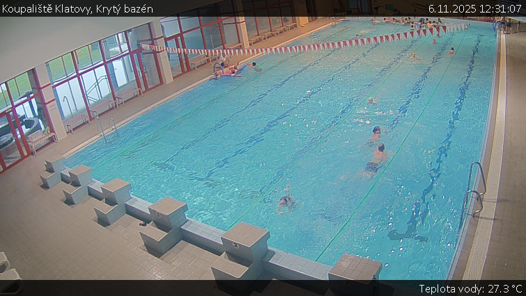Koupaliště Klatovy - Krytý bazén - 6.11.2025 v 12:31