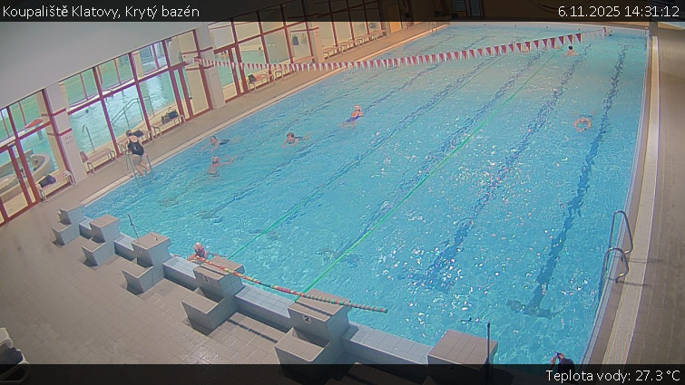 Koupaliště Klatovy - Krytý bazén - 6.11.2025 v 14:31