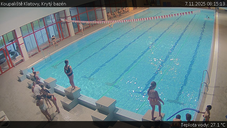 Koupaliště Klatovy - Krytý bazén - 7.11.2025 v 08:15