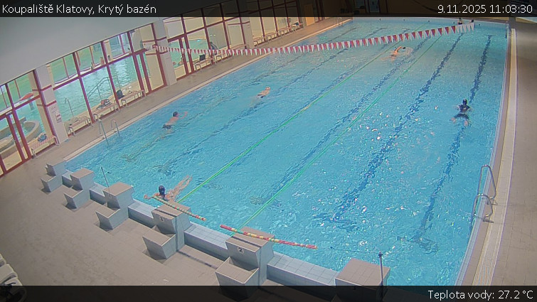Koupaliště Klatovy - Krytý bazén - 9.11.2025 v 11:03