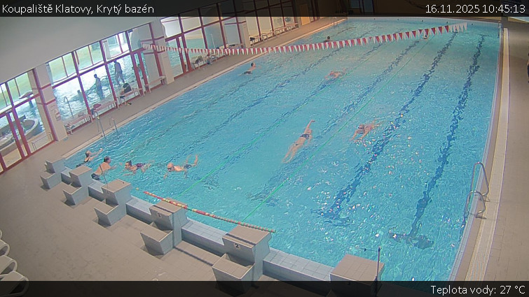 Koupaliště Klatovy - Krytý bazén - 16.11.2025 v 10:45