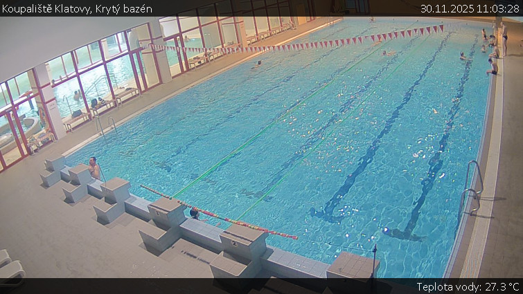 Koupaliště Klatovy - Krytý bazén - 30.11.2025 v 11:03