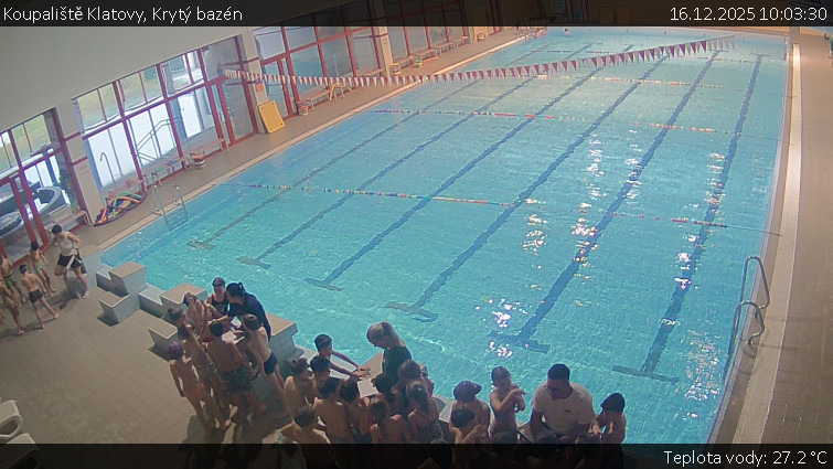 Koupaliště Klatovy - Krytý bazén - 16.12.2025 v 10:03