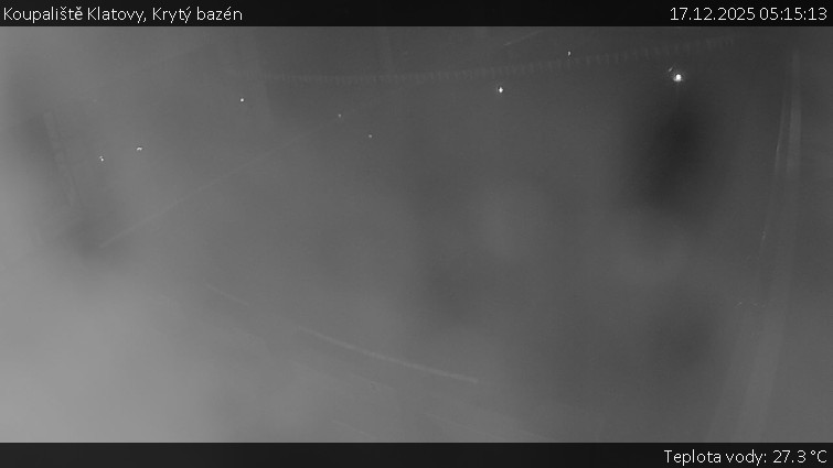 Koupaliště Klatovy - Krytý bazén - 17.12.2025 v 05:15