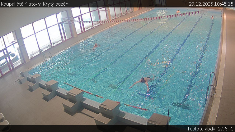 Koupaliště Klatovy - Krytý bazén - 20.12.2025 v 10:45