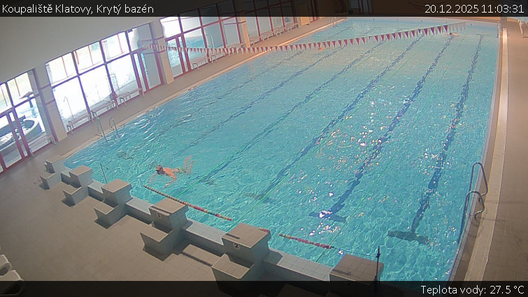 Koupaliště Klatovy - Krytý bazén - 20.12.2025 v 11:03