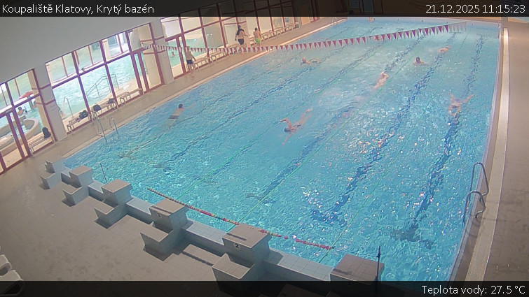 Koupaliště Klatovy - Krytý bazén - 21.12.2025 v 11:15