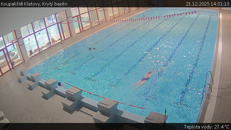 Koupaliště Klatovy - Krytý bazén - 21.12.2025 v 14:31