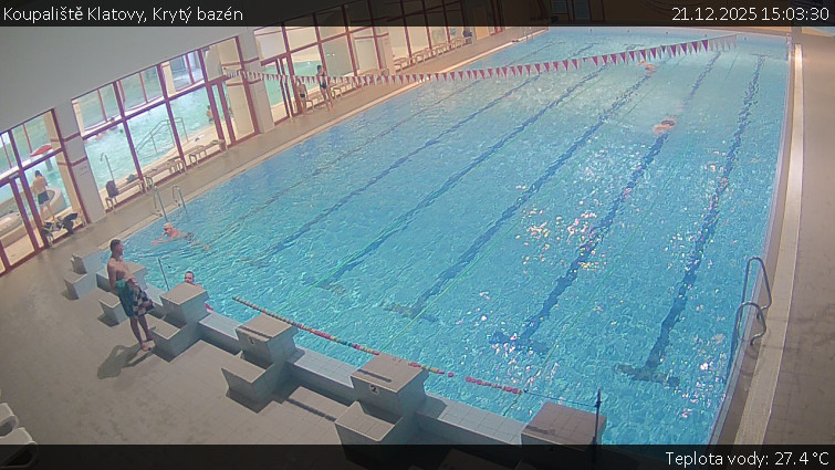 Koupaliště Klatovy - Krytý bazén - 21.12.2025 v 15:03
