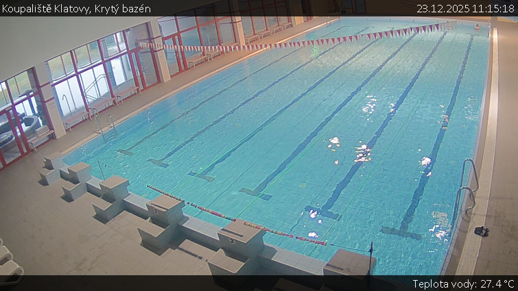 Koupaliště Klatovy - Krytý bazén - 23.12.2025 v 11:15