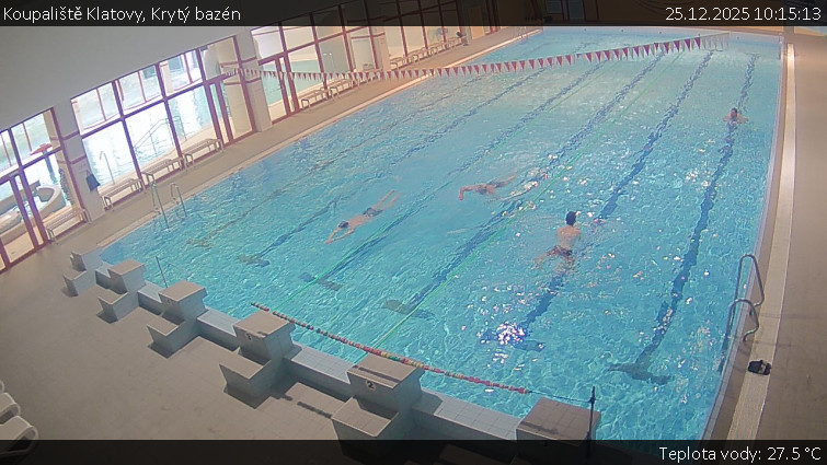 Koupaliště Klatovy - Krytý bazén - 25.12.2025 v 10:15