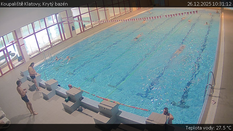 Koupaliště Klatovy - Krytý bazén - 26.12.2025 v 10:31