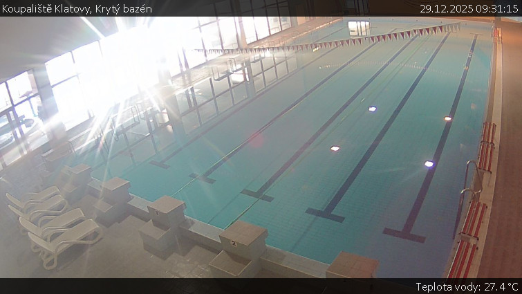 Koupaliště Klatovy - Krytý bazén - 29.12.2025 v 09:31