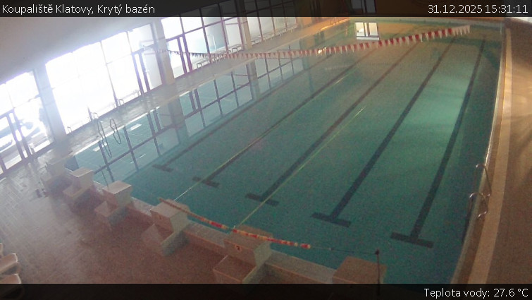 Koupaliště Klatovy - Krytý bazén - 31.12.2025 v 15:31