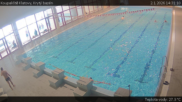 Koupaliště Klatovy - Krytý bazén - 2.1.2026 v 14:31