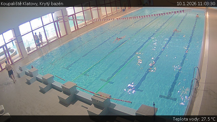 Koupaliště Klatovy - Krytý bazén - 10.1.2026 v 11:03
