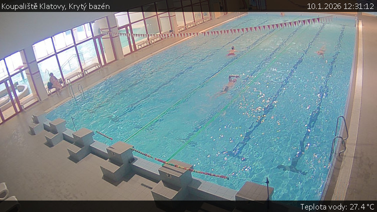 Koupaliště Klatovy - Krytý bazén - 10.1.2026 v 12:31
