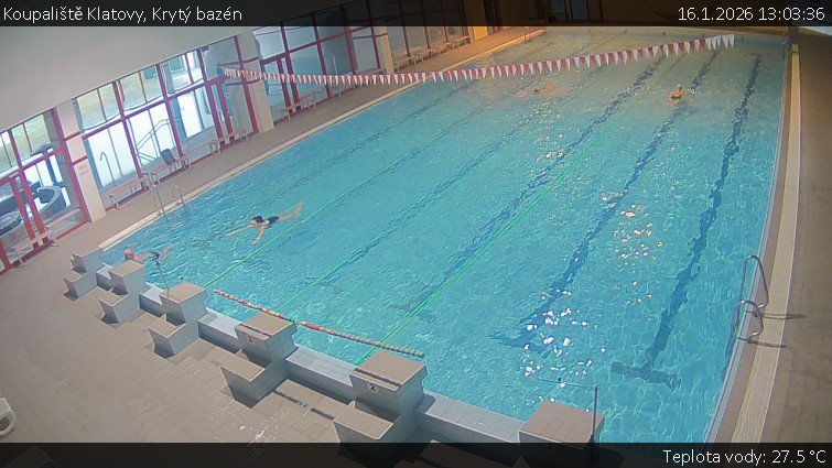 Koupaliště Klatovy - Krytý bazén - 16.1.2026 v 13:03