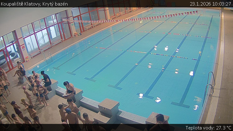 Koupaliště Klatovy - Krytý bazén - 23.1.2026 v 10:03