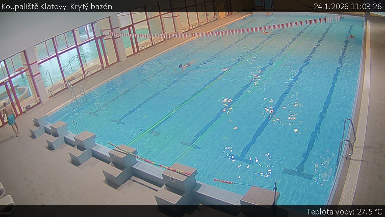 Koupaliště Klatovy - Krytý bazén - 24.1.2026 v 11:03