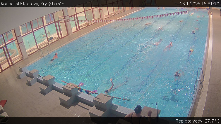 Koupaliště Klatovy - Krytý bazén - 28.1.2026 v 16:31