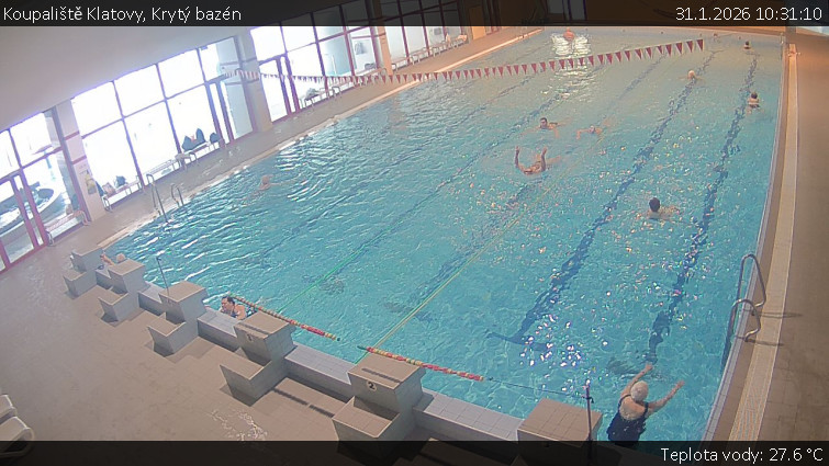 Koupaliště Klatovy - Krytý bazén - 31.1.2026 v 10:31