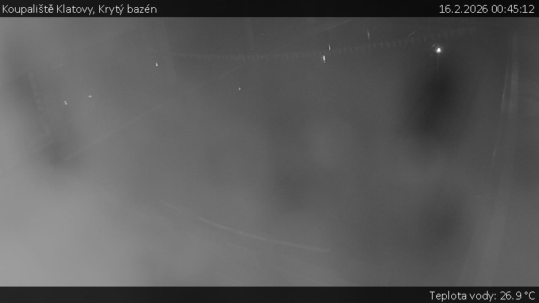 Koupaliště Klatovy - Krytý bazén - 16.2.2026 v 00:45