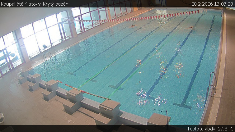 Koupaliště Klatovy - Krytý bazén - 20.2.2026 v 13:03