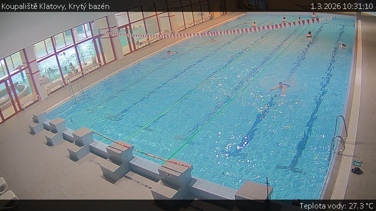 Koupaliště Klatovy - Krytý bazén - 1.3.2026 v 10:31