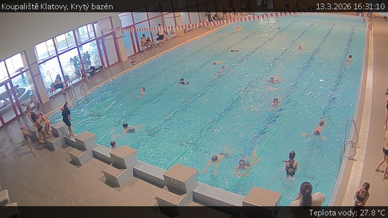 Koupaliště Klatovy - Krytý bazén - 13.3.2026 v 16:31
