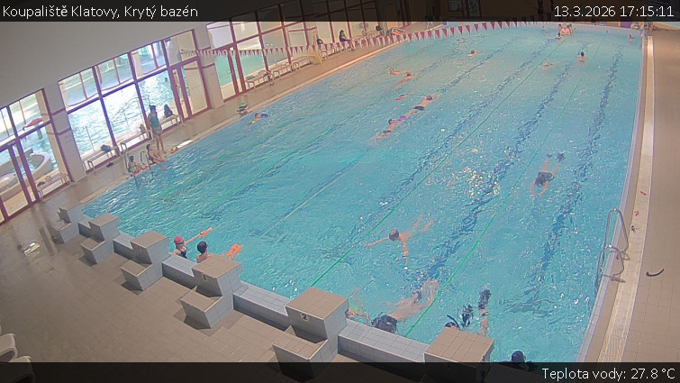 Koupaliště Klatovy - Krytý bazén - 13.3.2026 v 17:15