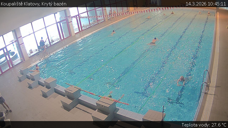 Koupaliště Klatovy - Krytý bazén - 14.3.2026 v 10:45