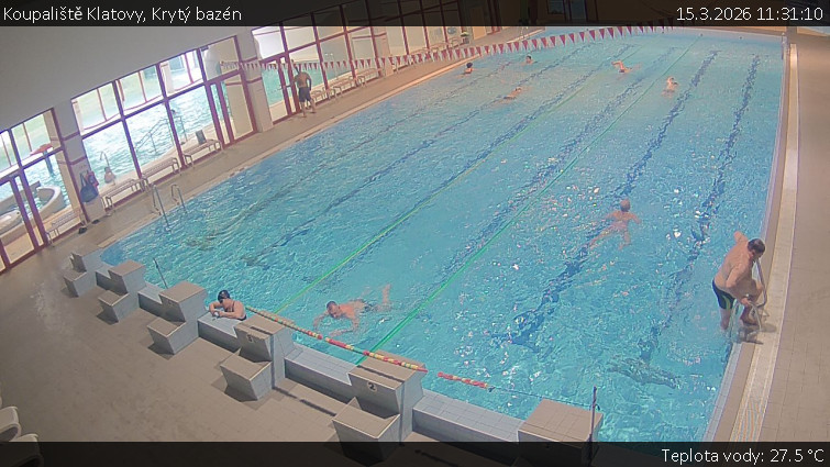 Koupaliště Klatovy - Krytý bazén - 15.3.2026 v 11:31