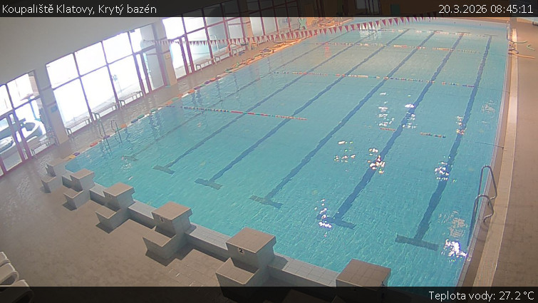 Koupaliště Klatovy - Krytý bazén - 20.3.2026 v 08:45