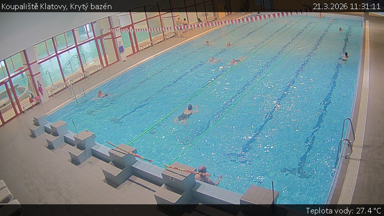 Koupaliště Klatovy - Krytý bazén - 21.3.2026 v 11:31