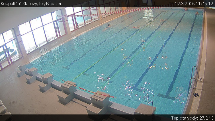 Koupaliště Klatovy - Krytý bazén - 22.3.2026 v 11:45