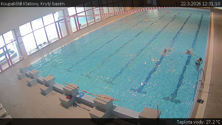 Koupaliště Klatovy - Krytý bazén - 22.3.2026 v 12:31