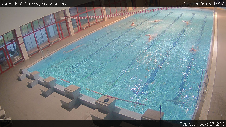 Koupaliště Klatovy - Krytý bazén - 21.4.2026 v 06:45