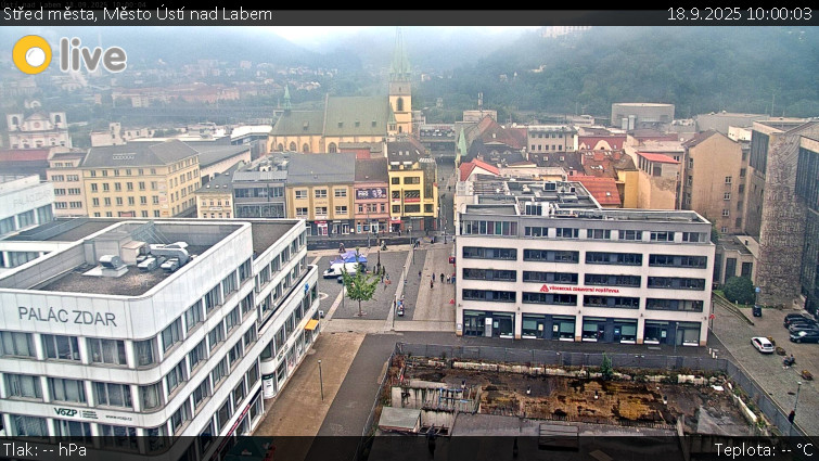 Město Ústí nad Labem - Střed města - 18.9.2025 v 10:00