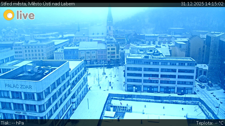 Město Ústí nad Labem - Střed města - 31.12.2025 v 14:15