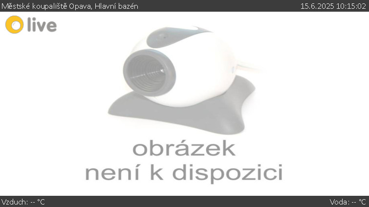 Městské koupaliště Opava - Hlavní bazén - 15.6.2025 v 10:15 Městské koupaliště Opava - Hlavní bazén - 15.6.2025 v 10:15