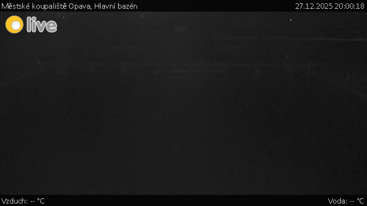 Městské koupaliště Opava - Hlavní bazén - 27.12.2025 v 20:00