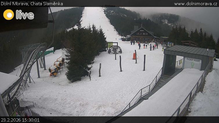 Dolní Morava - Chata Slaměnka - 23.2.2026 v 15:30