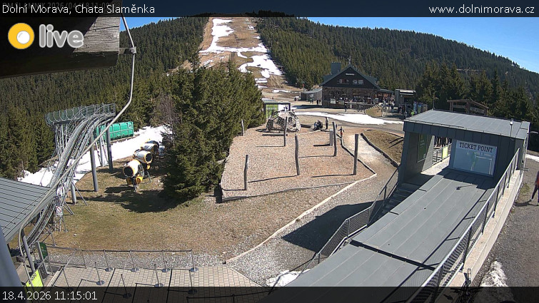Dolní Morava - Chata Slaměnka - 18.4.2026 v 11:15