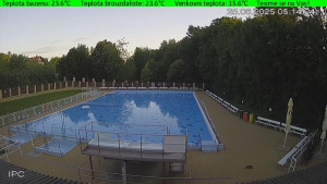 Koupaliště Osíčko - Hlavní bazen - 25.6.2025 v 05:15