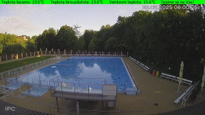 Koupaliště Osíčko - Hlavní bazen - 25.6.2025 v 06:00