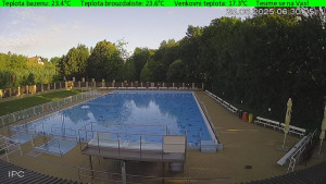 Koupaliště Osíčko - Hlavní bazen - 25.6.2025 v 06:30