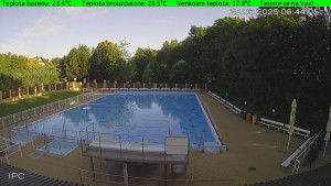 Koupaliště Osíčko - Hlavní bazen - 25.6.2025 v 06:45