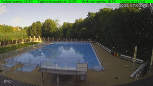 Koupaliště Osíčko - Hlavní bazen - 25.6.2025 v 07:00